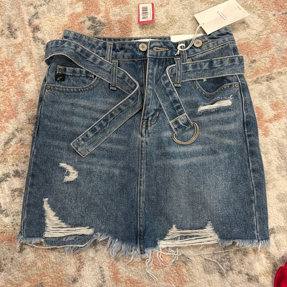 Kancan denim skirt